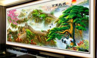 风景十字绣图案大全 风景十字绣图案大全